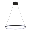 Lampadario LED a sospensione con filo LEA LED/20W/230V 4000K diametro 50 cm nero