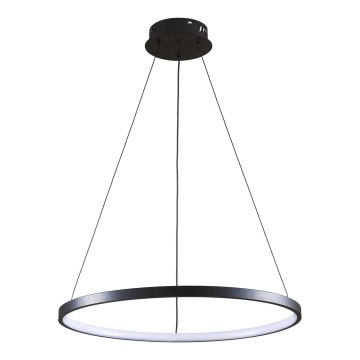 Lampadario LED a sospensione con filo LEA LED/20W/230V 4000K diametro 50 cm nero