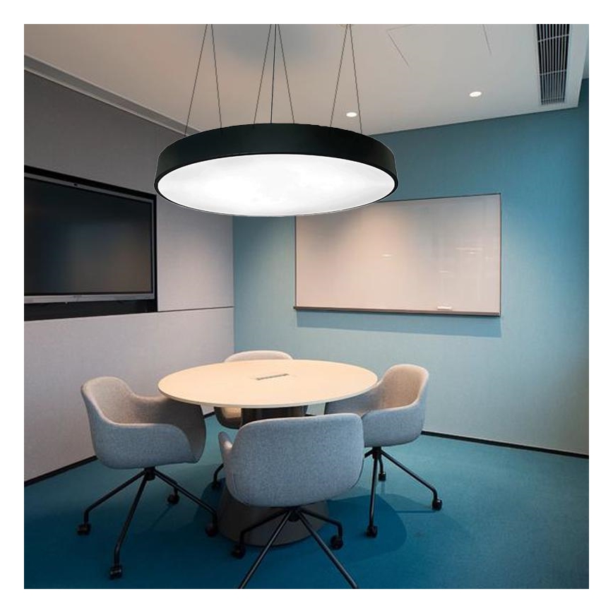 Lampadario LED a sospensione con filo LED/100W/230V 4000K diametro 100 cm
