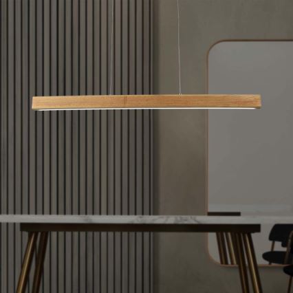 Lampadario LED a sospensione con filo LED/12W/230V 4000K marrone