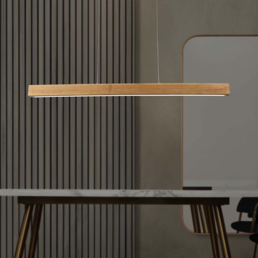 Lampadario LED a sospensione con filo LED/12W/230V 4000K marrone