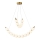Lampadario LED a sospensione con filo LED/19W/230V 3000K
