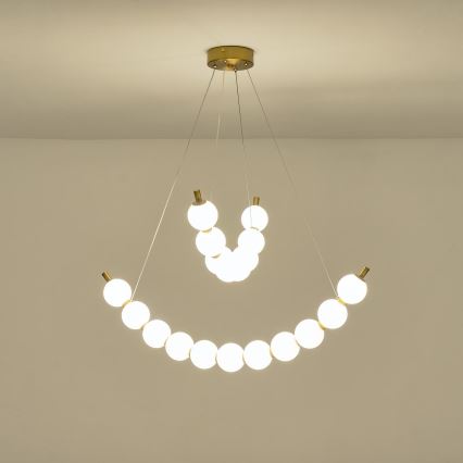 Lampadario LED a sospensione con filo LED/19W/230V 3000K