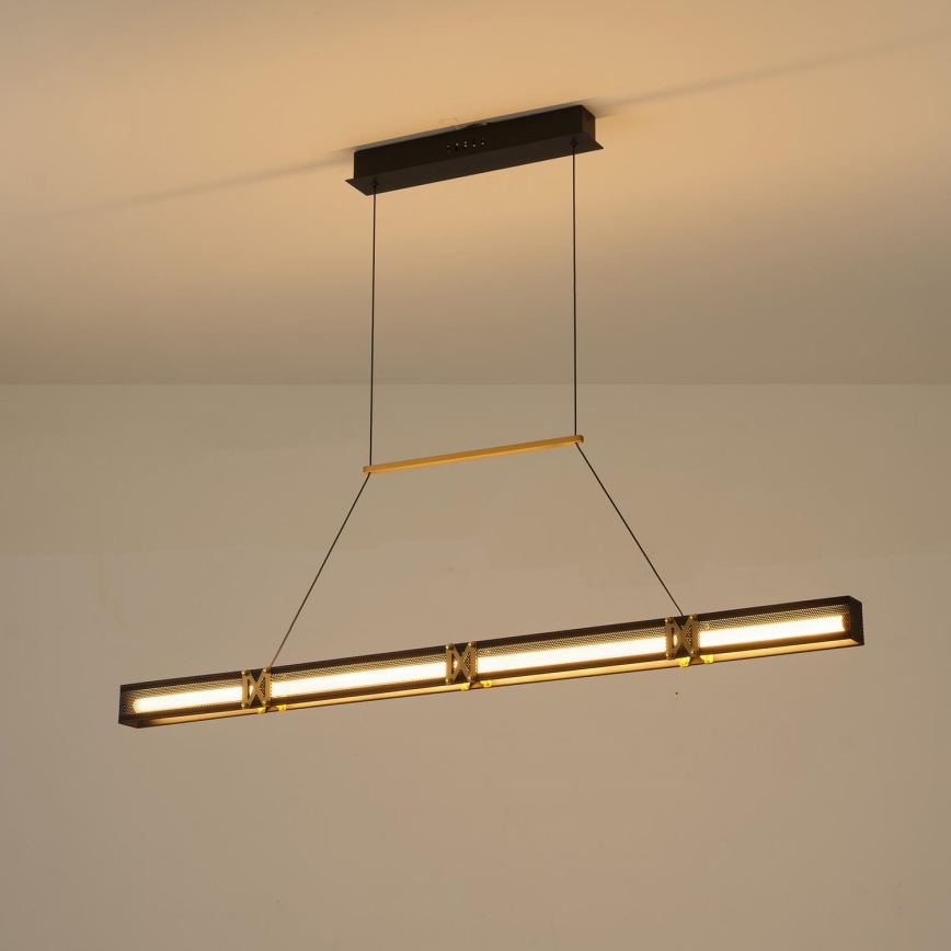 Lampadario LED a sospensione con filo LED/21W/230V 3000K 45x120 cm