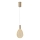 Lampadario LED a sospensione con filo LED/6,3W/230V 3000K oro diametro 14 cm