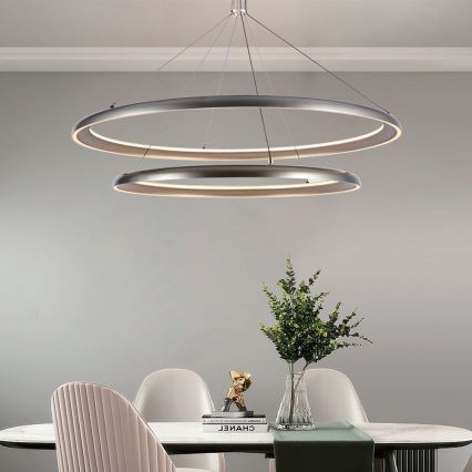 Lampadario LED a sospensione con filo LED/65W/230V 3000K