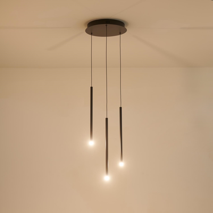 Lampadario LED a sospensione con filo LED/6W/230V 3000K diametro 30 cm