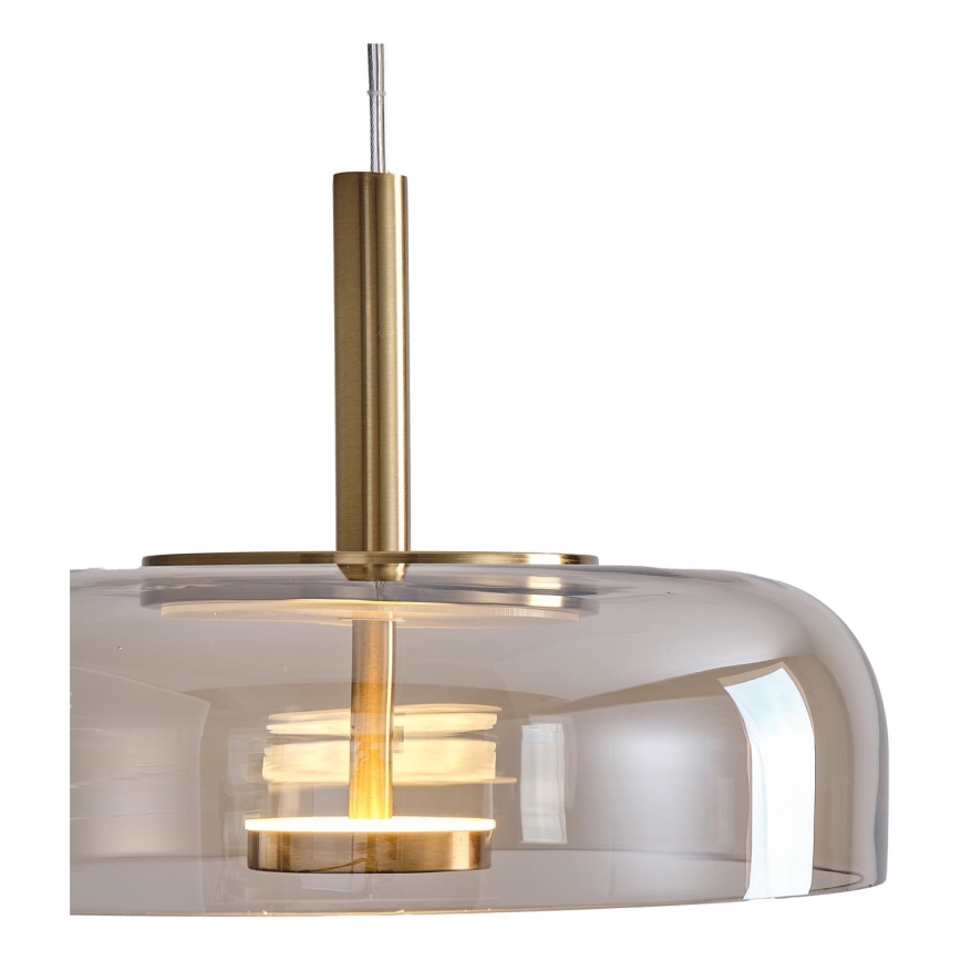 Lampadario LED a sospensione con filo LED/8W/230V 3000K diametro 30 cm