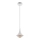 Lampadario LED a sospensione con filo LED/9W/230V diametro 14 cm bianco