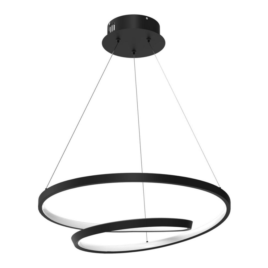 Lampadario LED a sospensione con filo LUCERO LED/48W/230V nero