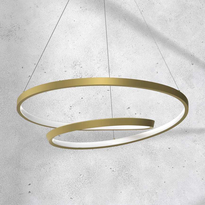 Lampadario LED a sospensione con filo LUCERO LED/48W/230V oro