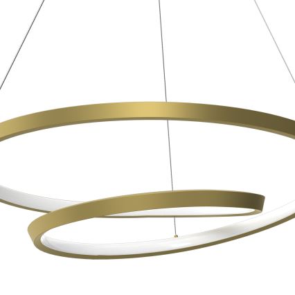 Lampadario LED a sospensione con filo LUCERO LED/48W/230V oro