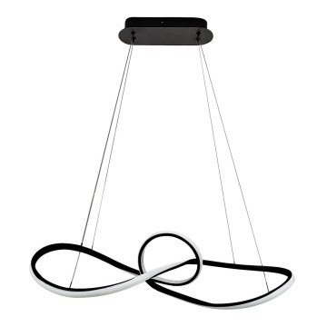 Lampadario LED a sospensione con filo MARCO LED/42W/230V nero