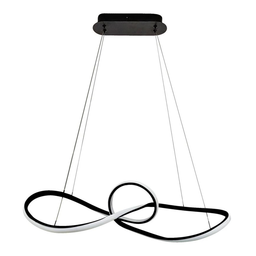Lampadario LED a sospensione con filo MARCO LED/42W/230V nero