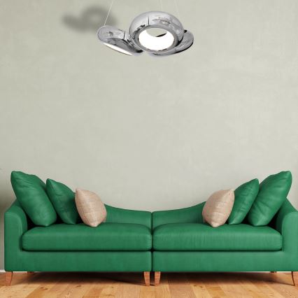 Lampadario LED a sospensione con filo MERCURIO 3xLED/12W/230V