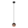 Lampadario LED a sospensione con filo MIDWAY 1xGU10/4,8W/230V nero/rame