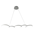 Lampadario LED a sospensione con filo OLYMPIA 5xLED/10W/230V grigio
