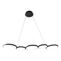 Lampadario LED a sospensione con filo OLYMPIA 5xLED/10W/230V nero