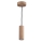 Lampadario LED a sospensione con filo PIPE 1xGU10/5W/230V quercia opaco