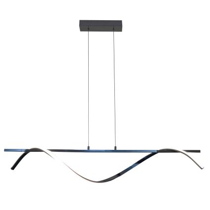 Lampadario LED a sospensione con filo RUMBA LED/23W/230V 4000K cromo lucido