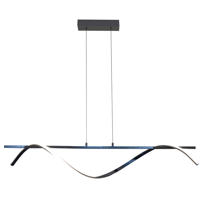 Lampadario LED a sospensione con filo RUMBA LED/23W/230V 4000K cromo lucido