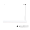 Lampadario LED a sospensione con filo SPARK 1xG13/8,5W/230V bianco