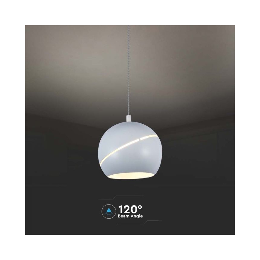 Lampadario LED a sospensione con filo touch LED/8,5W/230V 3000K bianco