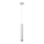 Lampadario LED a sospensione con filo TUBA 1xGU10/4,8W/230V bianco/cromo opaco