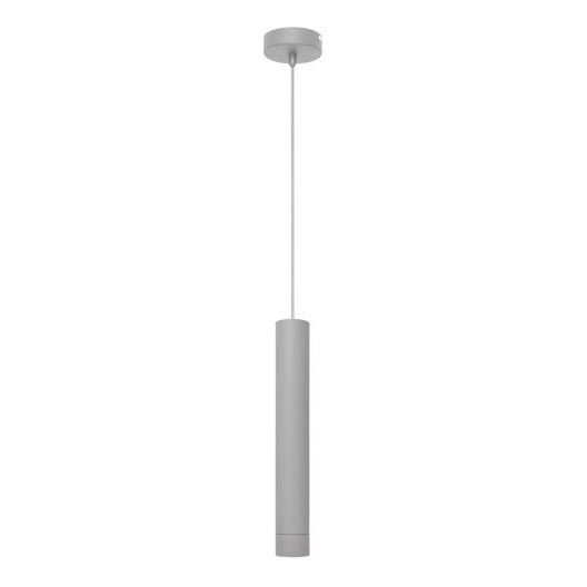 Lampadario LED a sospensione con filo TUBA 1xGU10/4,8W/230V grigio