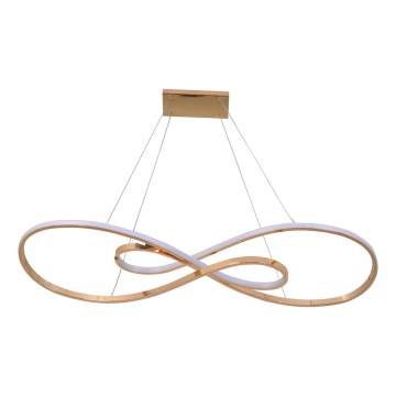 Lampadario LED a sospensione con filo ZUMBA LED/50W/230V oro