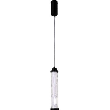 Lampadario LED a sospensione CORTE LED/10W/230V nero