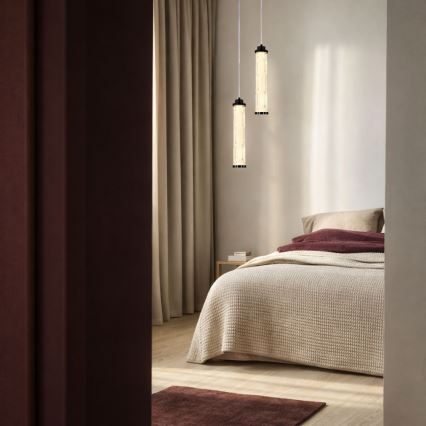 Lampadario LED a sospensione CORTE LED/10W/230V nero