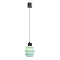Lampadario LED a sospensione su cavo CACTUS LED/3W/230V 3000K nero/blu