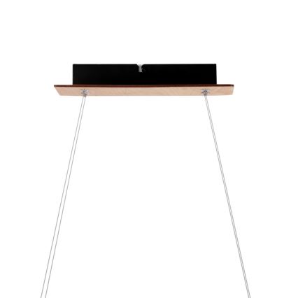Lampadario LED a sospensione su cavo SENTO LED/19W/230V in legno