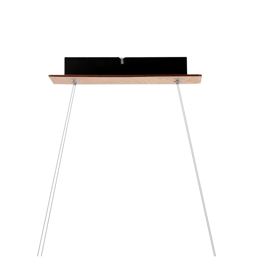 Lampadario LED a sospensione su cavo SENTO LED/19W/230V in legno