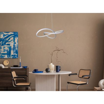 Lampadario LED dimmerabile a cavo LED/65W/230V 3000-6500K Ø 49 cm + telecomando