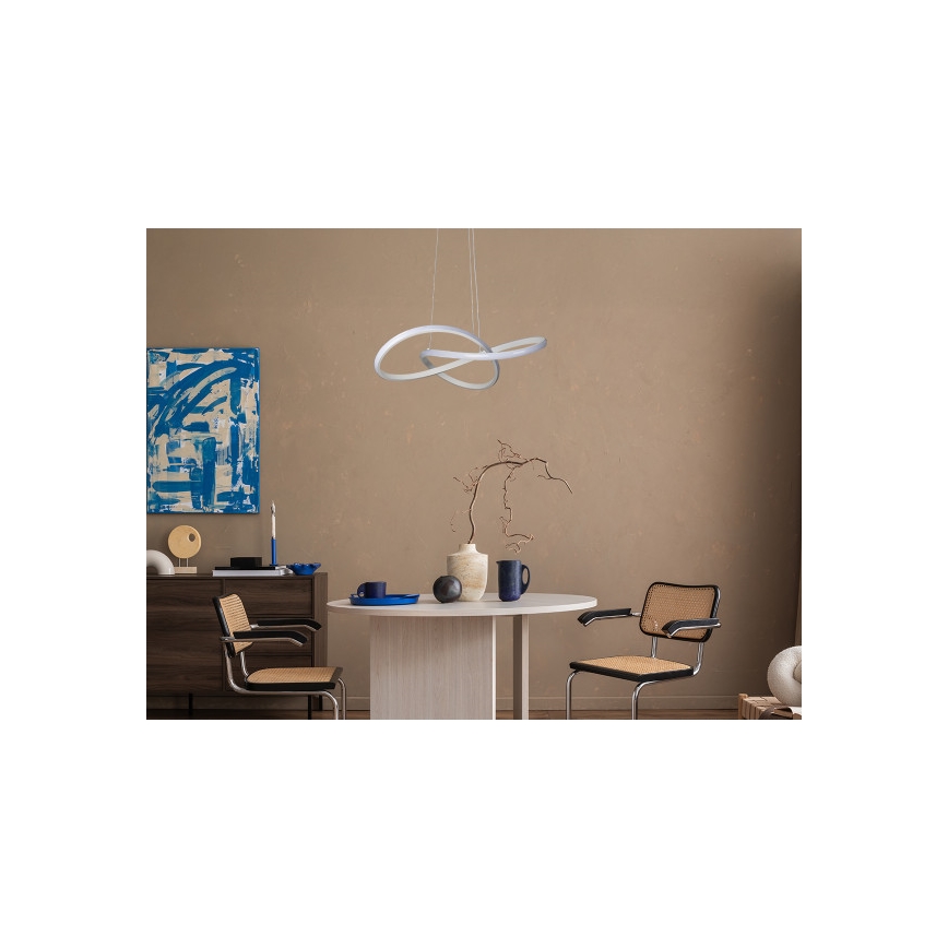 Lampadario LED dimmerabile a cavo LED/65W/230V 3000-6500K Ø 49 cm + telecomando