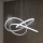 Lampadario LED dimmerabile a sospensione con cavo, 95 W, 230 V, 3000–6500 K, Ø 57 cm + telecomando