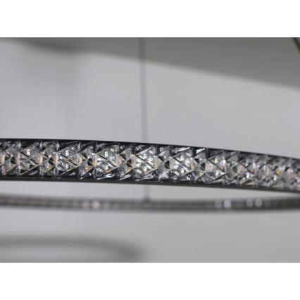 Lampadario LED dimmerabile a sospensione con cavo LED/150W/230V 3000-6500K + telecomando