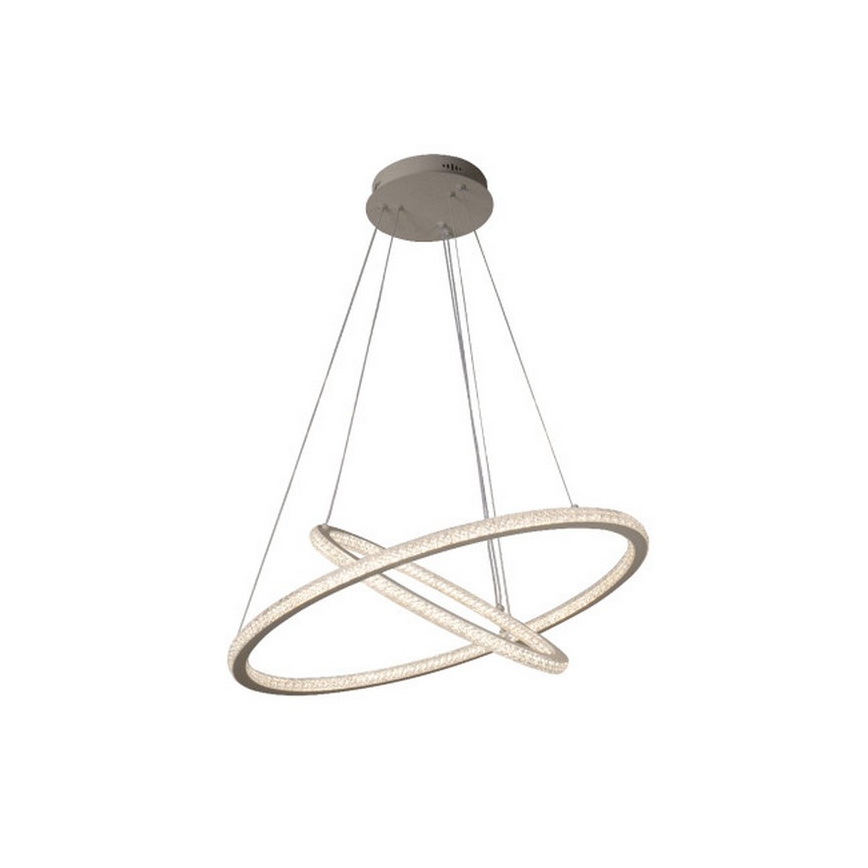 Lampadario LED dimmerabile a sospensione con cavo LED/150W/230V 3000-6500K + telecomando