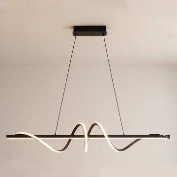 Lampadario LED dimmerabile a sospensione con cavo LED/50W/230V 3000-6500K 100 cm + telecomando