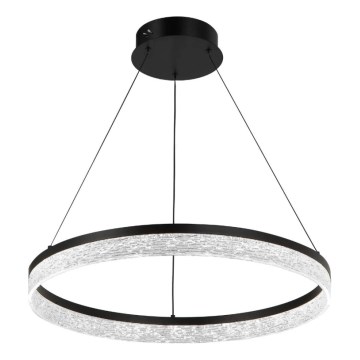 Lampadario LED dimmerabile a sospensione su cavo ALIANZ, 60W/230V, 3000–6000K, Ø 80 cm + telecomando