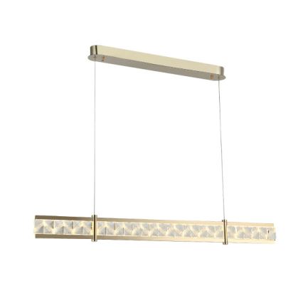 Lampadario a cristalli LED dimmerabile sospeso a cavo ENRIQUE LED/20W//230V 3000-6000K + telecomando