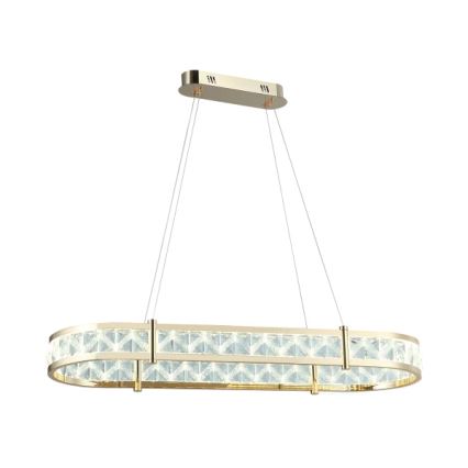 Lampadario a sospensione in cristallo dimmerabile su cavo ENRIQUE LED/50W//230V 3000-6000K + telecomando