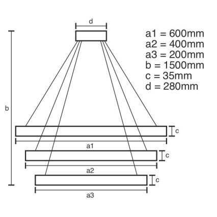 Lampadario a sospensione in cristallo dimmerabile a LED su cavo LED/100W/230V 3000-6500K argento + telecomando