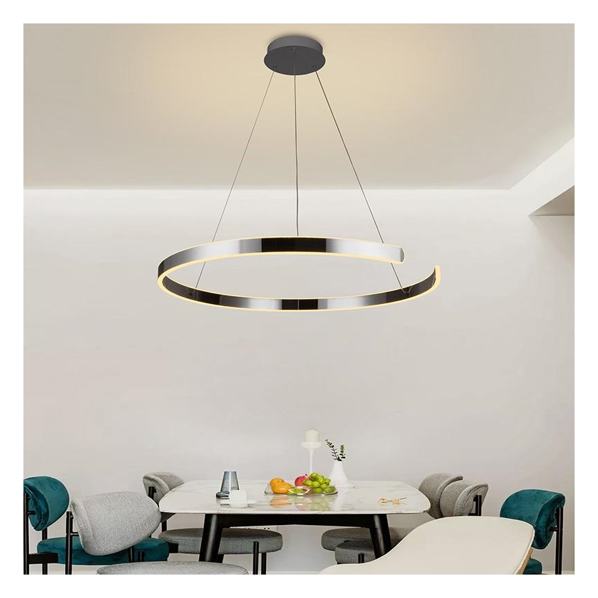 Lampadario LED Dimmerabile su cavo LED/100W/230V 3000-6500K + telecomando
