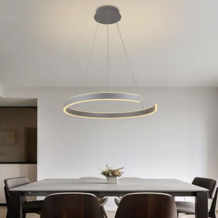 Lampadario LED Dimmerabile su cavo LED/70W/230V 3000-6500K + telecomando