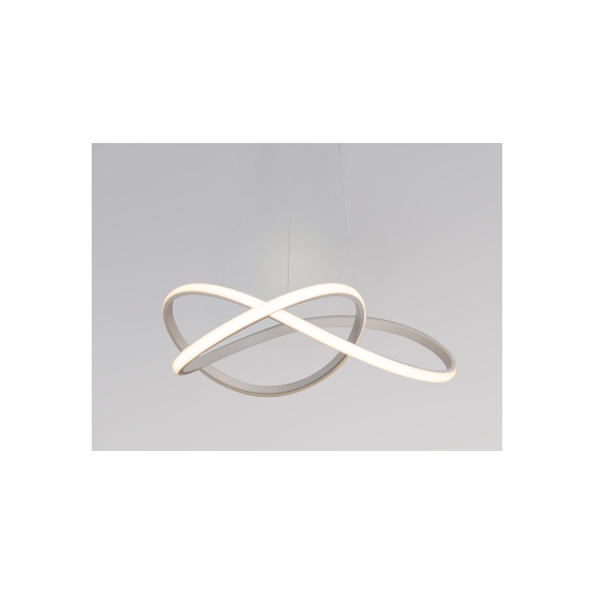 Lampadario LED dimmerabile a sospensione su cavo LED/85W/230V 3000-6500K Ø 60 cm + telecomando