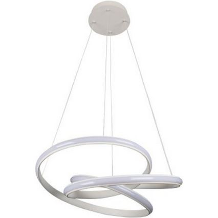 Lampadario LED dimmerabile a sospensione su cavo, 85 W, 230 V, 3000-6500 K, Ø 49 cm + telecomando