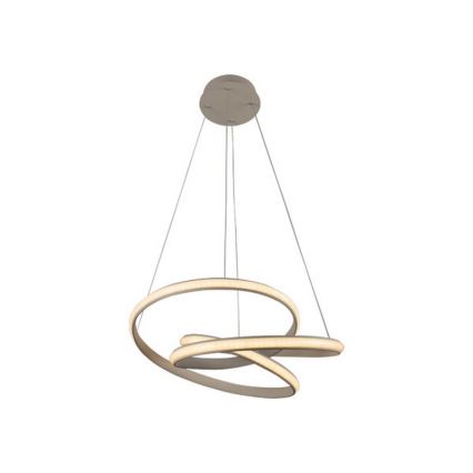 Lampadario LED dimmerabile a sospensione su cavo, 85 W, 230 V, 3000-6500 K, Ø 49 cm + telecomando